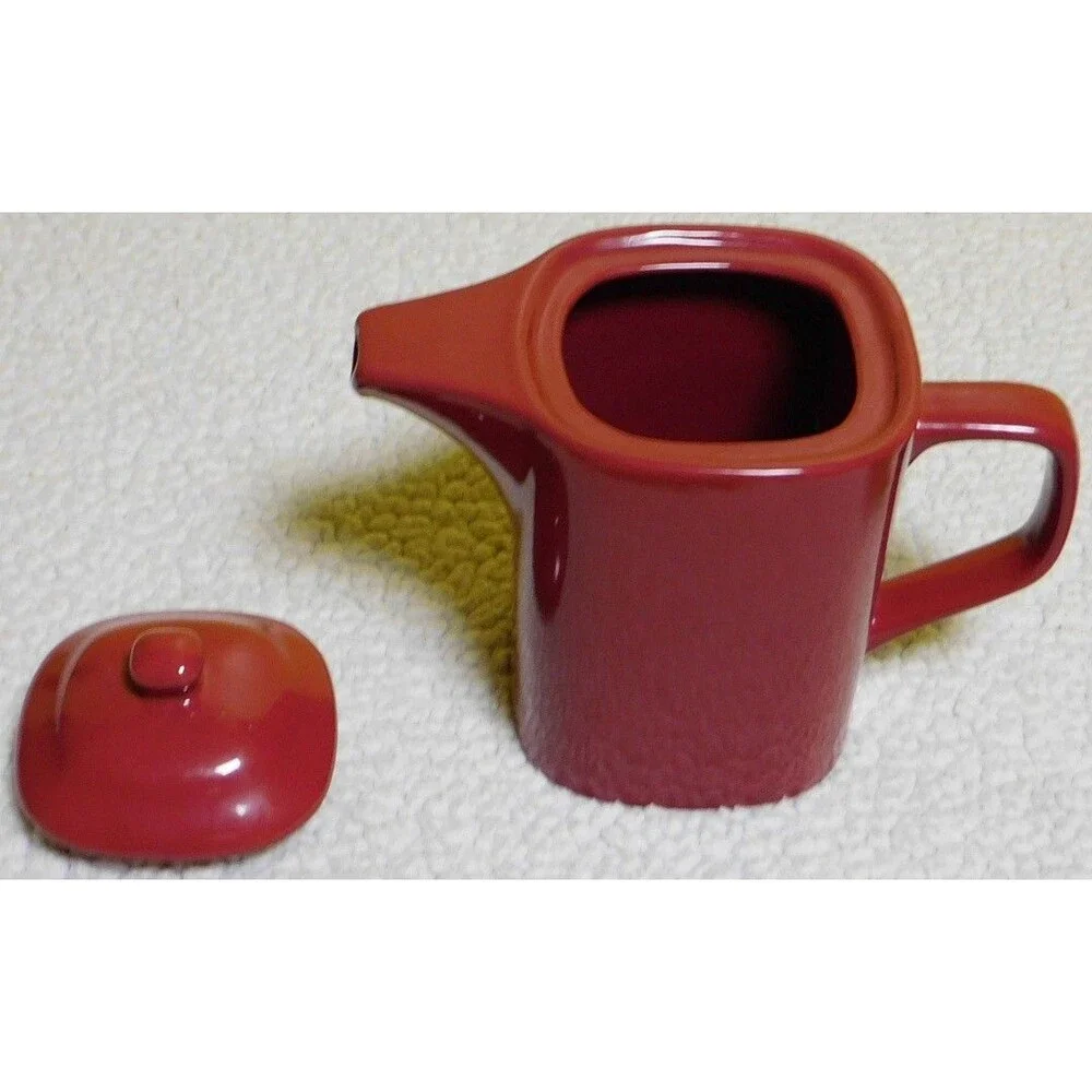 California Pantry Red Fern Tea Set